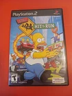 The Simpsons: Hit & Run PlayStation 2 CIB Acceptable Works