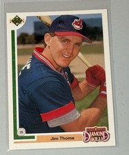 1991 Upper Deck Final Edition #17F Jim Thome RC Cleveland Indians