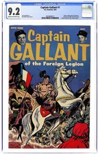 Captain Gallant of the Foreign Legion #1 Heinz Ad Variant CGC 9.2 1955