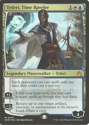 Teferi, Time Raveler 232 Ravnica Remastered Mythic Foil
