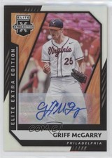 2021 Panini Elite Extra Edition Signatures Griff McGarry #145 Auto 4f5