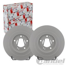 2x FERODO 300mm BREMSSCHEIBEN VOLL HINTEN passend für HYUNDAI KONA KIA NIRO OPTI