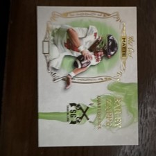 Wild Card 2022 MATTE Smoking Guns Bailey Zappe SG-1 NCAA Football Card