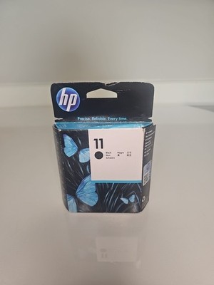 HP 11 C4810A Black Printhead OEM Genuine, New and Sealed Dec2016