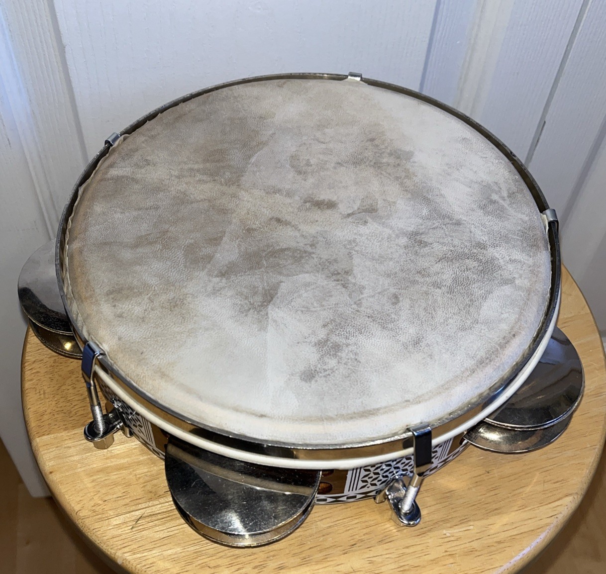 Shayni Trade Corp EnSoul Music Mid-East Tunable Tambourine Riq 8.5"