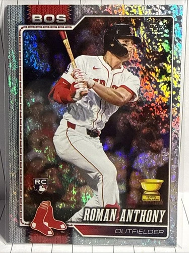 2026 Topps Roman Anthony RC Rookie Card Topps All Star Rookie N.189 Glitter