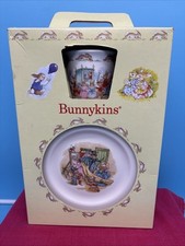 ROYAL DOULTON BUNNYKINS 3 PIECE CHILDREN'S SET BOWL, MUG, PLATE NEW IN BOX
