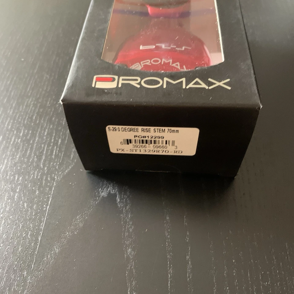 PROMAX  s-29 0 Degree Rise Stem 70 mm Red Color - Image 2 of 3