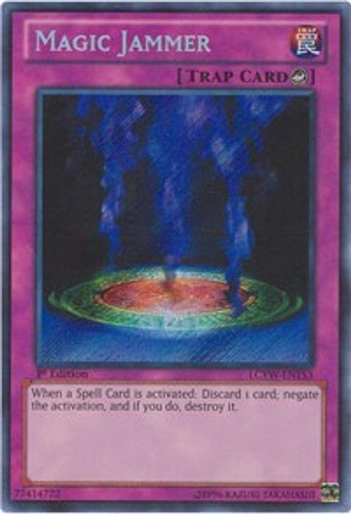 Magic Jammer [LCYW - Secret Rare - 1st Edition - LCYW-EN153 Lightly Played]