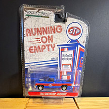 GreenLight Running on Empty 1/64 1987 Chevrolet Silverado STP Diecast Pickup