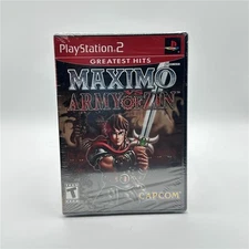 SEALED Maximo vs Army of Zin (Sony PlayStation 2, 2004) Greatest Hits SEALED