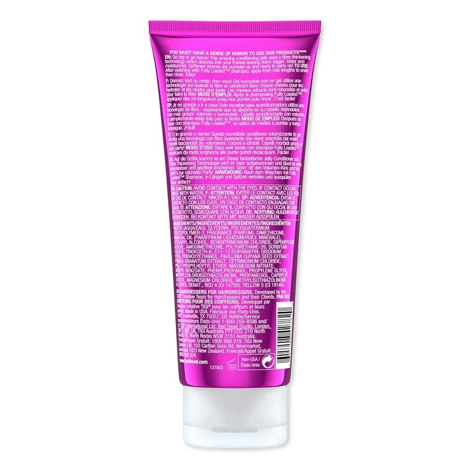 TIGI Bed Head Fully Loaded Massive Volume Conditioning Jelly 6.76 oz - Image 2 of 4