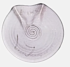 VTG Ashtray from Fairmont Hotel Vier Jahreszeiten, Hamburg Germany Stoneware