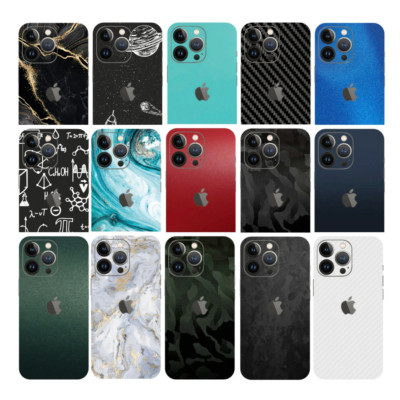 iPhone Skin 17 16 15 14 13 12 Pro Max Air Schutzfolie Schutzhülle aus Vinyl Case