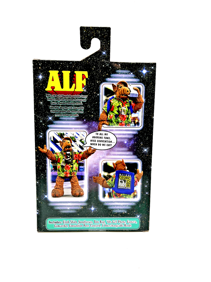 NECA 2023 Exclusive! ALF COSMIC CON アルフ 2023 SDCC Exclusive NECA Melmac Cosmic Con Ultimate ALF