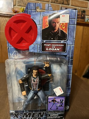 Toy Biz X-Men The Movie Wolverine Hugh Jackman as Logan Figure Marvel 2000