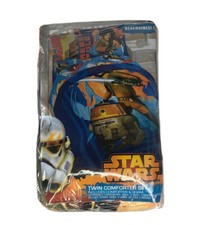 Star Wars Rebels Rule Reversible Twin Comforter Set NEW Includes Comforter Sham