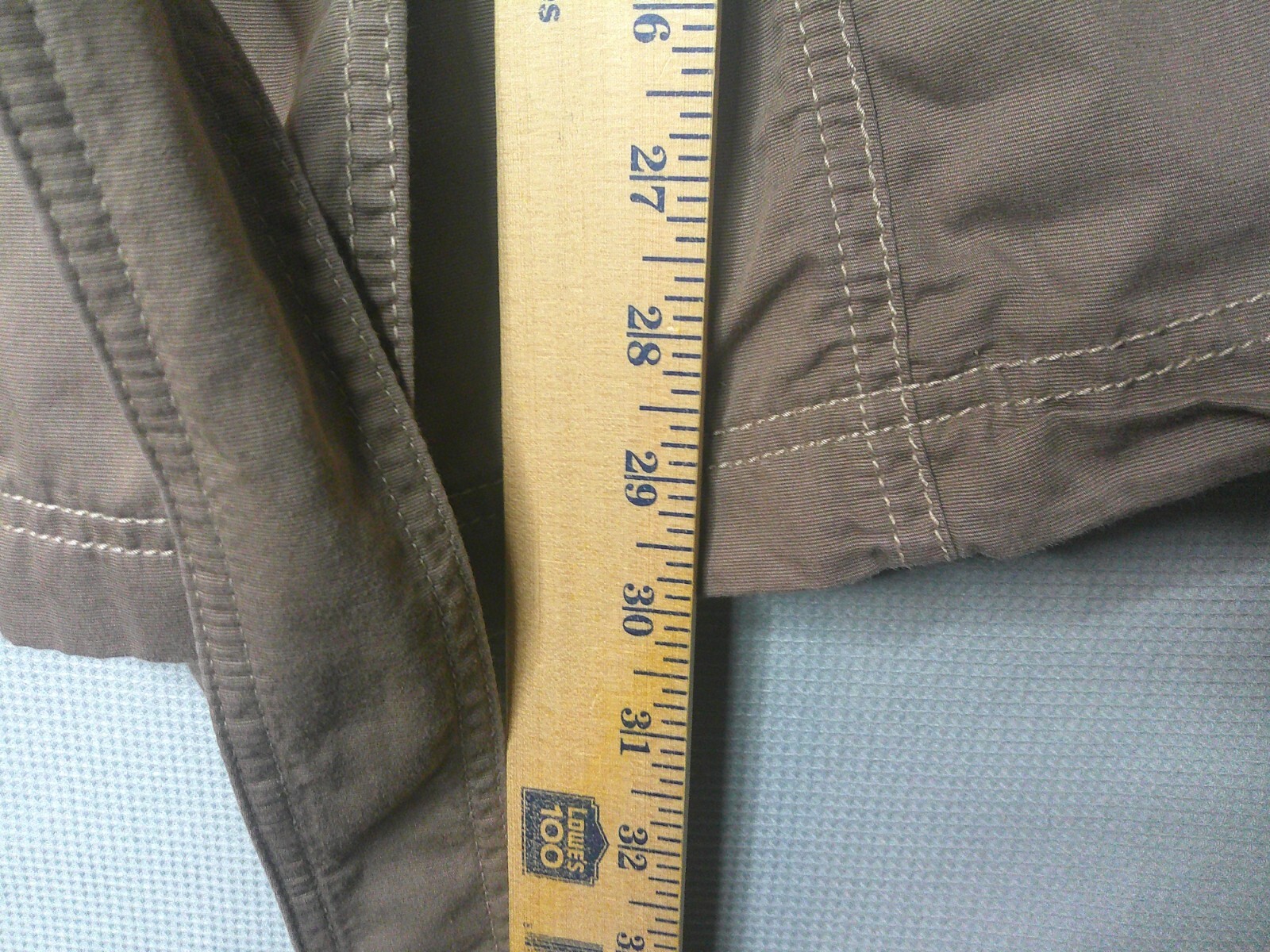 Gap Double Breasted Jacket Womens Medium Tan Belt… - image 10