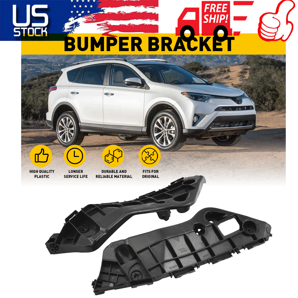 大人気新作 Rav4 Toyota Fits 2016 Brackets Bumper Front 2018 2017 Body&Trim