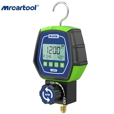Refrigeration Digital Manifold Gauge HVAC Vacuum Leakage Pressure Temp Test