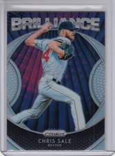 2019 Panini Prizm Baseball Chris Sale Brilliance Insert Red Sox #B6 