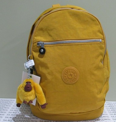 kipling yellow backpack