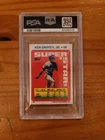 1990 Topps StickerCards #49 Ken Griffey Jr PSA 7 NM w/Cerone, Geren