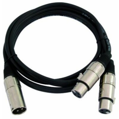 Kabel AC-18   XLR(Male)/2x XLR(Female), 1,5m | Neu