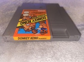 Donkey Kong Nintendo NES Cartridge + Sleeve