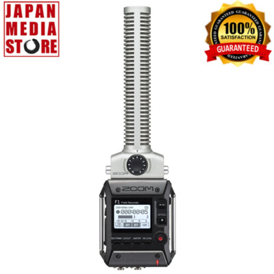 ZOOM F1-SP F1 Field Recorder + Shotgun Mic Portable Digital Handy Recorder