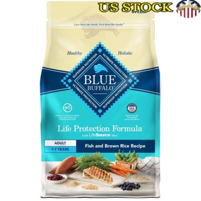 Life Protection Formula Natural Dry Dog Food Brown Rice Flavor Skin Care 34 Lbs