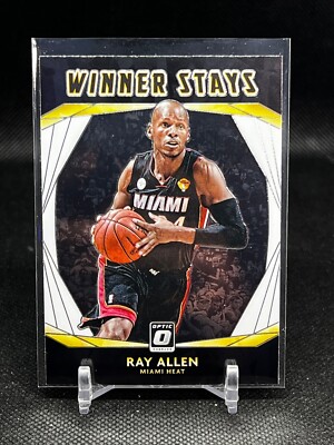 2020-21 Donruss Optic Basketball Winner Stays Ray Allen #17