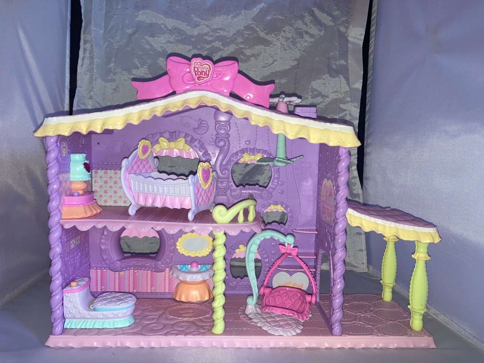 gewoontjes Een nacht Oh My Little Pony Newborn Cuties Pinkie Pie Play House Light & Sound MLP G3.5  | eBay