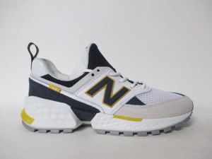 navy blue and gold new balance