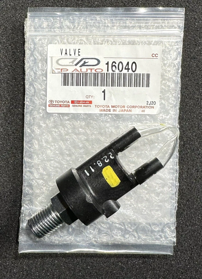 01 - 07 TOYOTA SEQUOIA DIRECCIÓN ASISTIDA PRESIÓN AIRE CONTROL VÁLVULA DE VENTILACIÓN OEM NUEVO Foto 2 de 4