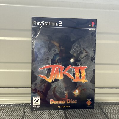 Jak II DEMO DISC brand new factory sealed *Crease | eBay
