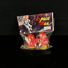 Vintage Space Men Green Ramp Walkers Sealed In Package Hong Kong