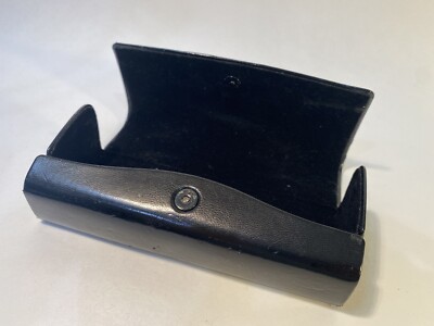 Persol Black Clamshell Eyeglasses Case Only | Authentic