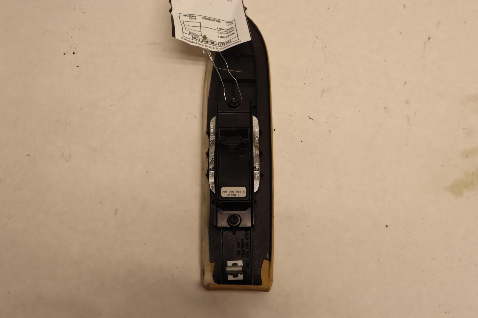 2003-2011 BENTLEY CONTINENTAL GT FRONT RIGHT PASSENGER DOOR WINDOW SWITCH OEM