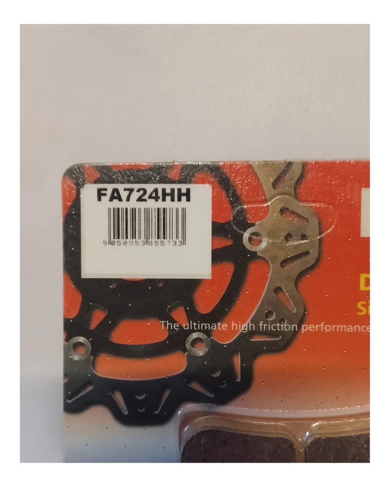 EBC Fritté Plaquettes de Frein avant et Arrière Pour BMW R1250GS R1250R R1250RT - Photo 4/4