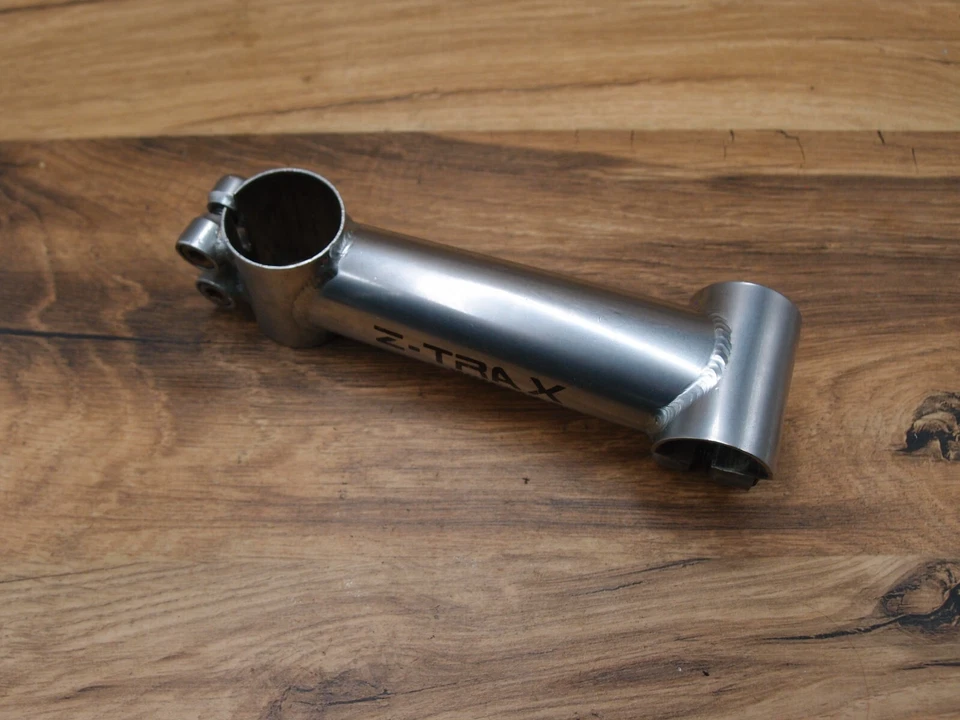 Rueda CrMo Wheeler Z Trax 25,4 mm de acero de vástago delantero de la década de 1990 para MTB 1 1/8 pulgadas Foto 2 de 4