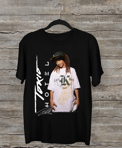 Tokio Hotel - Tom Kaulitz Signature Black All Size Unisex Shirt KH1710
