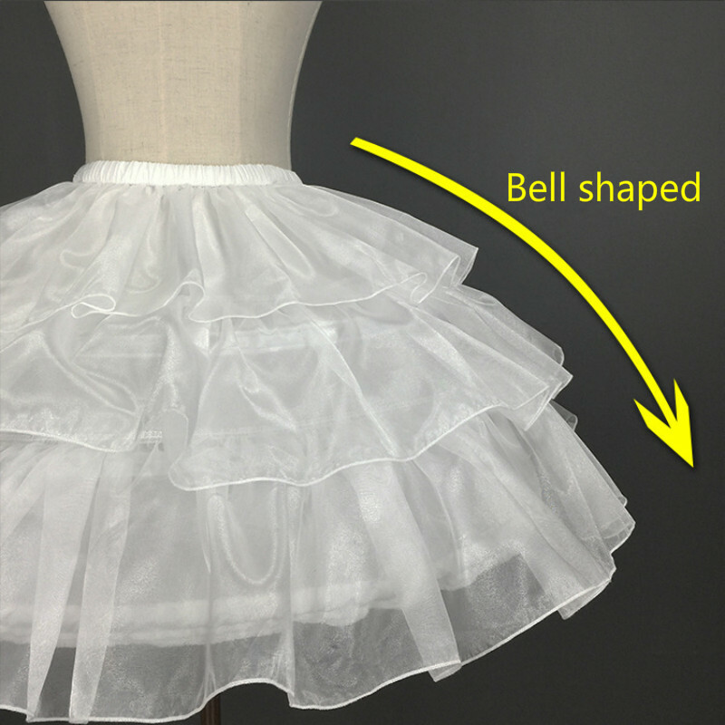 Damesrok Tutu Lolita korte petticoat midirok voor elegante gelegenheden Damesrok Tutu Lolita korte petticoat midirok voor elegante gelegenheden