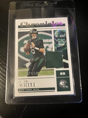 2022 Panini Chronicles Teal Parallel Jersey 169/199 No.4 Mike White 