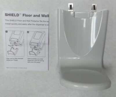 #ad Go jo Shield Floor amp; Wall Protector For 1 Liter Dispensers White $2.86