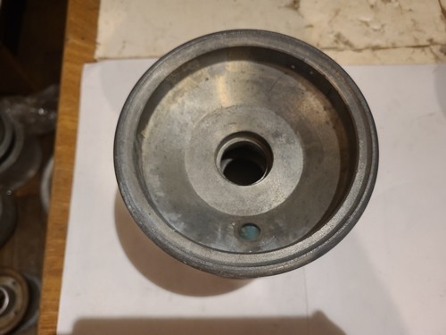 VINTAGE RACING GO KART DAP 1 PIECE METRIC FRONT WHEELS 5" DIA. CART PART - Picture 2 of 7