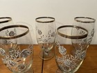 VINTAGE ROSE  STEMWARE SET OF 10 ROSES GLASSES GOBLETS RARE — photo 8