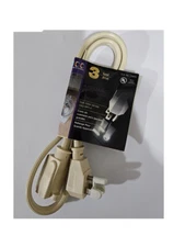 Power Cords Cables, 25603, 3', 14/3 SPT-3, HD A/C Or Major Appliance Exten Cord