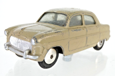 A Corgi Toys No. 200 Ford Consul saloon, finished in green and beige