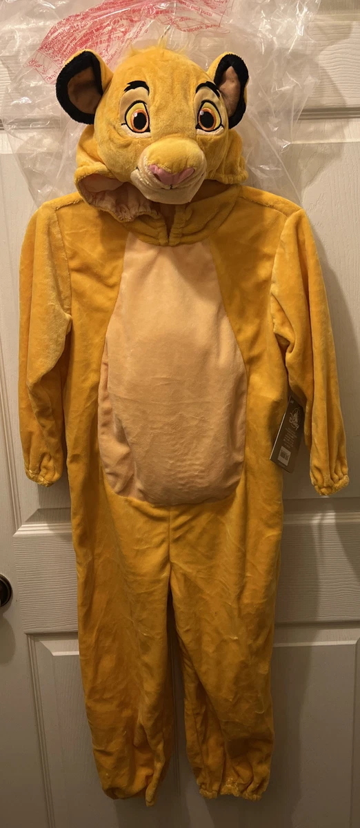 NEW Disney Collection Simba Halloween Costume Pajamas The Lion